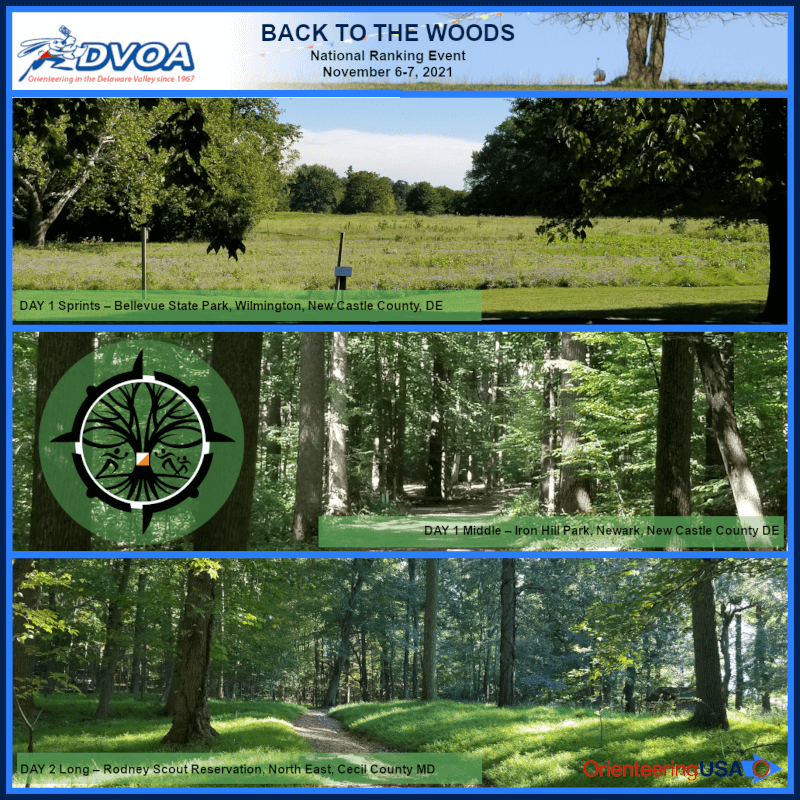 Back to the Woods NRE Recap - Orienteering USA